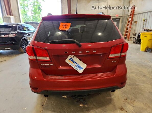 3C4PDCEG3JT184459 2018 DODGE JOURNEY Red Հետևի տեսք