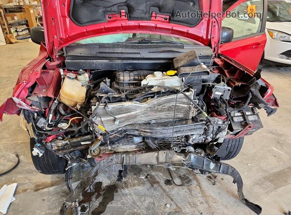 3C4PDCEG3JT184459 2018 DODGE JOURNEY Red Շարժիչի բաժամունքի տեսք