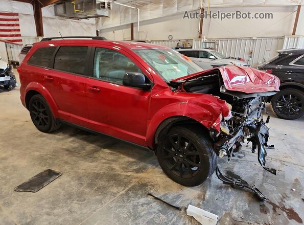 3C4PDCEG3JT184459 2018 DODGE JOURNEY Red Առջևի աջ