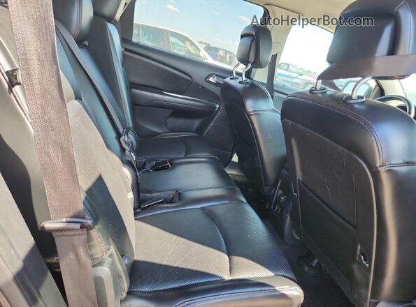 3C4PDCEG3JT380790 2018 DODGE JOURNEY Black Вид задньої частини салону