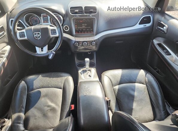3C4PDCEG3JT380790 2018 DODGE JOURNEY Black Вид панелі приладів