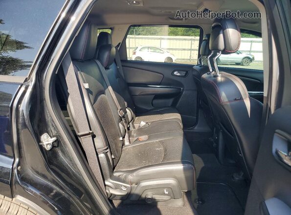 3C4PDCEG4JT380670 2018 DODGE JOURNEY Black Vista de los asientos traseros