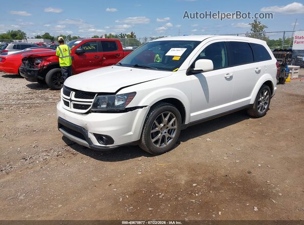 3C4PDCEG5GT128760 2016 DODGE JOURNEY White წინა მარცხენა ხედი სამი მეოთხედიდან