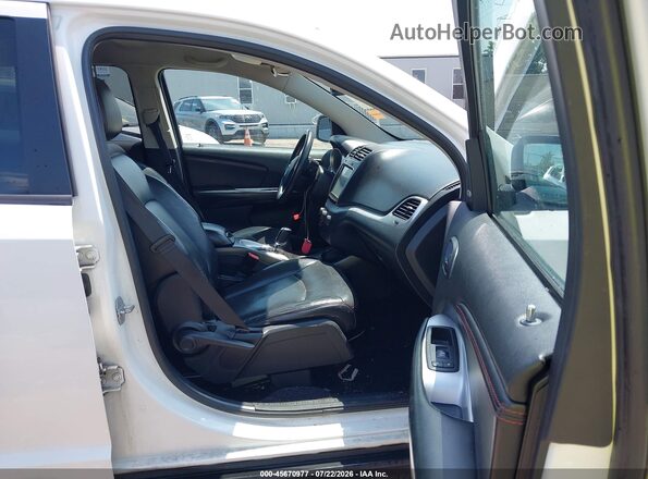 3C4PDCEG5GT128760 2016 DODGE JOURNEY White წინა სალონის ხედი