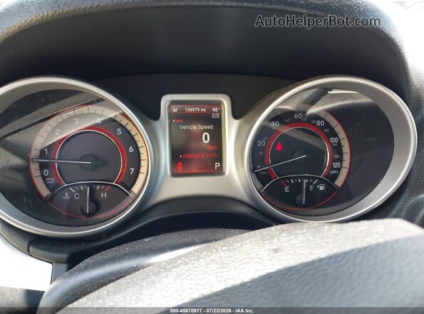 3C4PDCEG5GT128760 2016 DODGE JOURNEY White უკანა სავარძლების ხედი