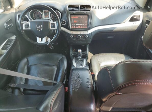 3C4PDCEG5GT220192 2016 DODGE JOURNEY Gray Widok deski rozdzielczej