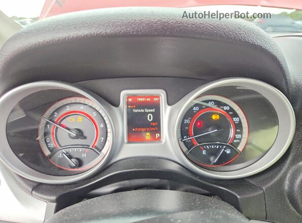 3C4PDCEG5JT473522 2018 DODGE JOURNEY Black Widok zestawu wskaźników