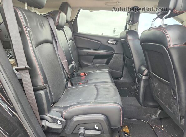 3C4PDCEG5JT473522 2018 DODGE JOURNEY Black Widok wnętrza z tyłu
