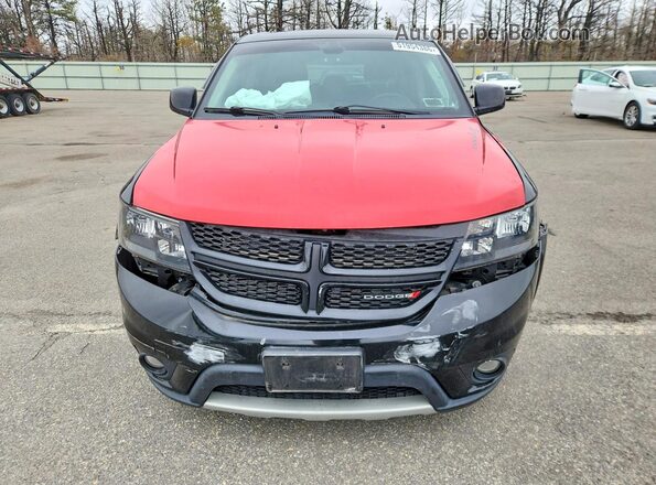 3C4PDCEG5JT473522 2018 DODGE JOURNEY Black Widok z przodu