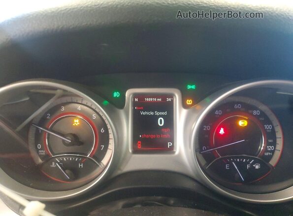 3C4PDCEG6GT211291 2016 DODGE JOURNEY Charcoal ხელსაწყოთა პანელის ხედი