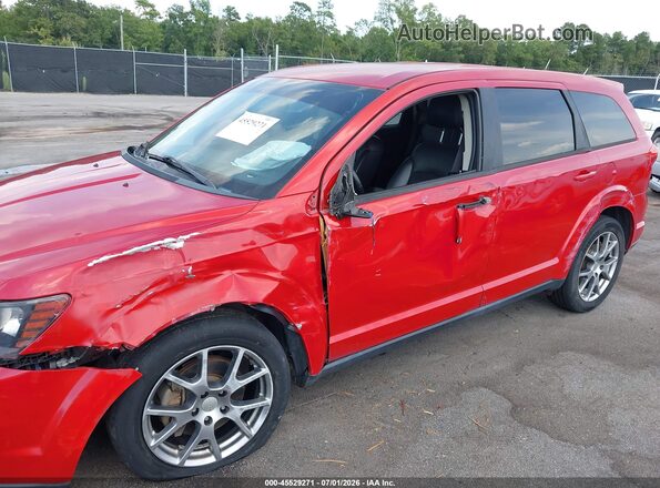 3C4PDCEG6GT250513 2016 DODGE JOURNEY Красный Вид спереди