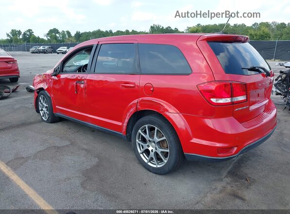 3C4PDCEG6GT250513 2016 DODGE JOURNEY Красный Задняя левая четверть