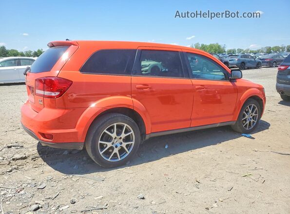 3C4PDCEG6JT379780 2018 DODGE JOURNEY Orange Задня права чверть