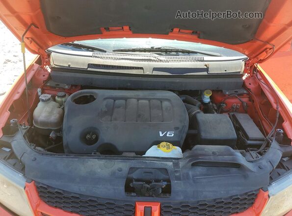 3C4PDCEG6JT379780 2018 DODGE JOURNEY Orange Вид підкапотного простору