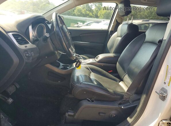 3C4PDCEG7JT344522 2018 DODGE JOURNEY White Вид салону спереду