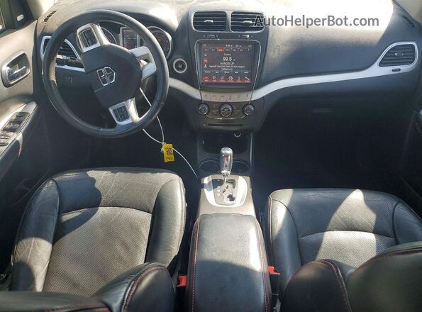 3C4PDCEG7JT344522 2018 DODGE JOURNEY White Вид панелі приладів