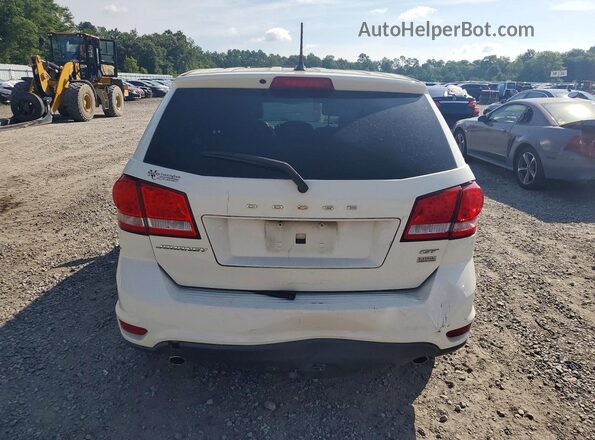 3C4PDCEG7JT344522 2018 DODGE JOURNEY White Вид ззаду
