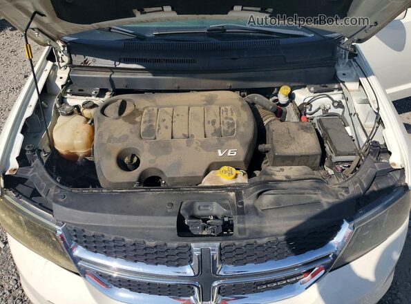 3C4PDCEG7JT344522 2018 DODGE JOURNEY White Вид підкапотного простору