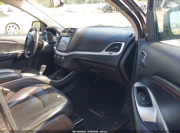 3C4PDCEG8HT617722 2017 DODGE JOURNEY Gray Widok wnętrza z przodu