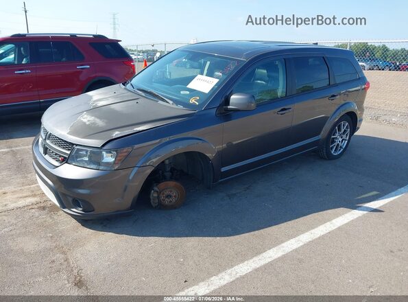 3C4PDCEG8HT617722 2017 DODGE JOURNEY Gray Przód lewy