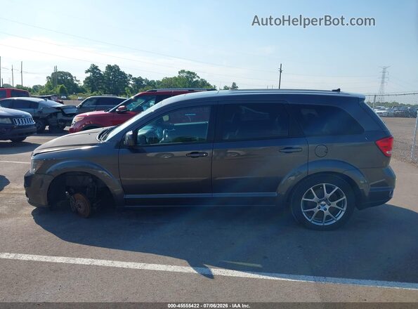 3C4PDCEG8HT617722 2017 DODGE JOURNEY Gray Widok wnętrza z tyłu