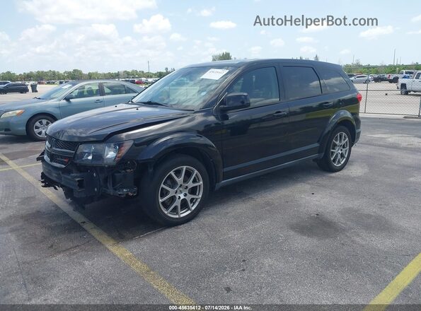 3C4PDCEG8JT370336 2018 DODGE JOURNEY Black Передня ліва чверть
