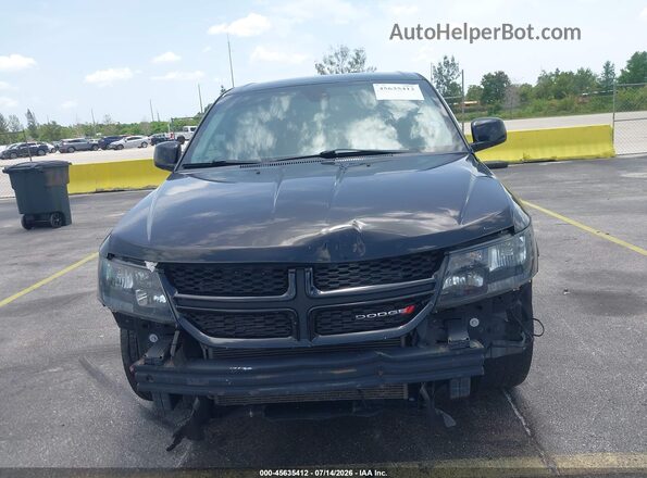 3C4PDCEG8JT370336 2018 DODGE JOURNEY Black Вид щитка приладів