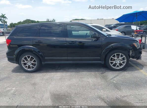 3C4PDCEG8JT370336 2018 DODGE JOURNEY Black Вид задньої частини салону