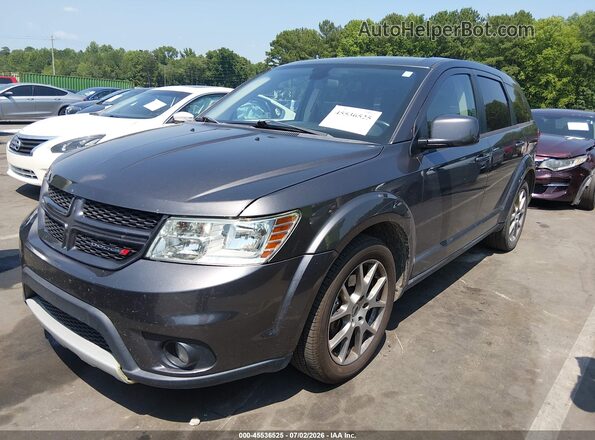3C4PDCEGXJT473306 2018 DODGE JOURNEY Gray Передня ліва чверть