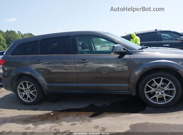 3C4PDCEGXJT473306 2018 DODGE JOURNEY Gray Вид задньої частини салону