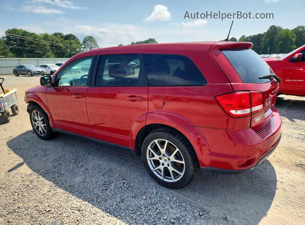3C4PDCEGXKT717361 2019 DODGE JOURNEY Красный Задняя левая четверть