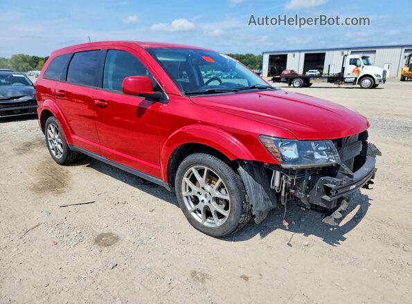 3C4PDCEGXKT717361 2019 DODGE JOURNEY Красный Передняя правая четверть
