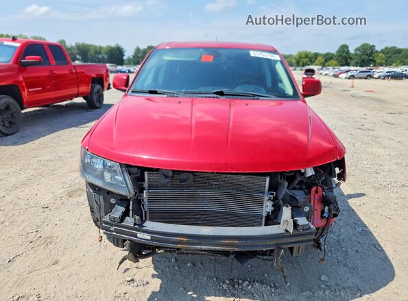 3C4PDCEGXKT717361 2019 DODGE JOURNEY Красный Вид спереди