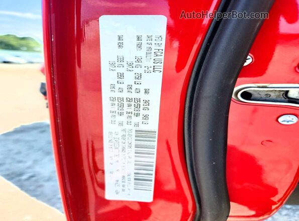 3C4PDCEGXKT717361 2019 DODGE JOURNEY Красный Вид подкапотного пространства