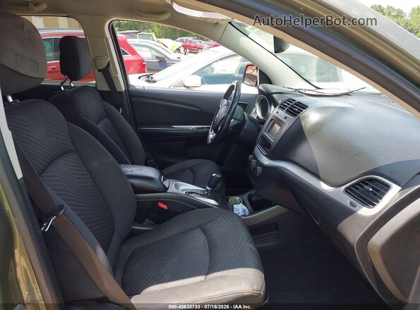 3C4PDCGB0HT549272 2017 DODGE JOURNEY Зеленый Вид салона спереди