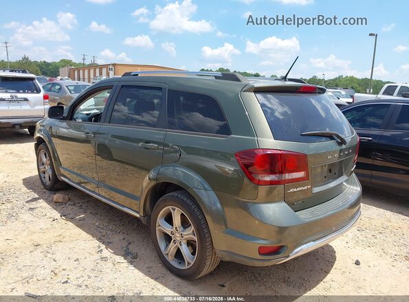3C4PDCGB0HT549272 2017 DODGE JOURNEY Зеленый Задняя левая четверть