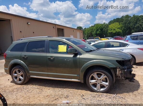 3C4PDCGB0HT549272 2017 DODGE JOURNEY Зеленый Вид задней части салона