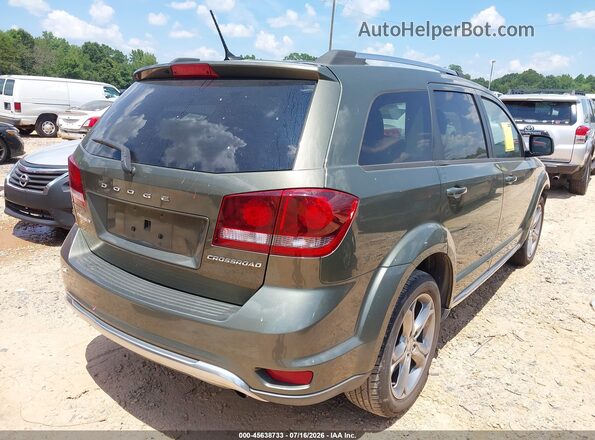 3C4PDCGB0HT549272 2017 DODGE JOURNEY Зеленый Задняя правая четверть