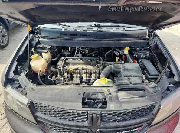 3C4PDCGB1GT172000 2016 DODGE JOURNEY Gray ძრავის განყოფილების ხედი