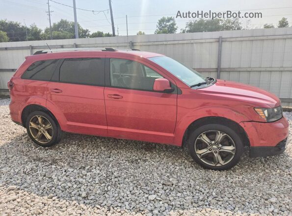 3C4PDCGB1GT173597 2016 DODGE JOURNEY Red Передня права чверть
