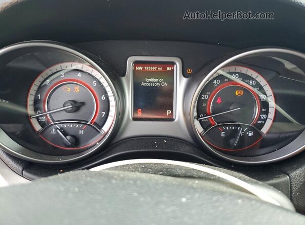 3C4PDCGB1LT266985 2020 DODGE JOURNEY Black Widok zestawu wskaźników