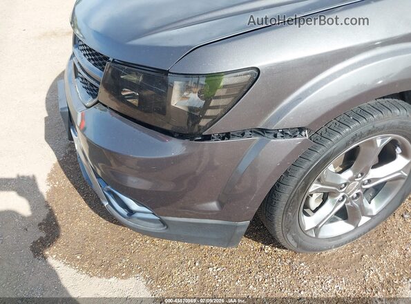 3C4PDCGB2HT684804 2017 DODGE JOURNEY Gray Դիմացի տեսք