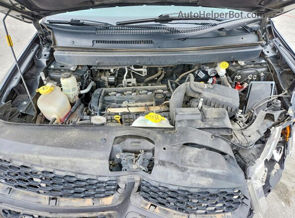 3C4PDCGB2LT206102 2020 DODGE JOURNEY Black Widok komory silnika