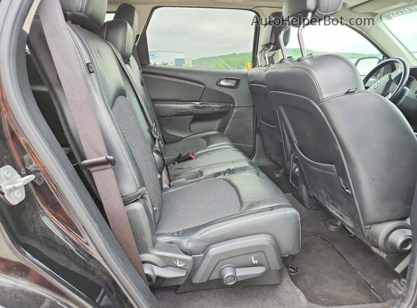 3C4PDCGB2LT206102 2020 DODGE JOURNEY Black Widok wnętrza z tyłu