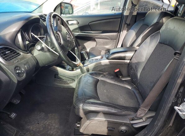 3C4PDCGB2LT206102 2020 DODGE JOURNEY Black Widok wnętrza z przodu