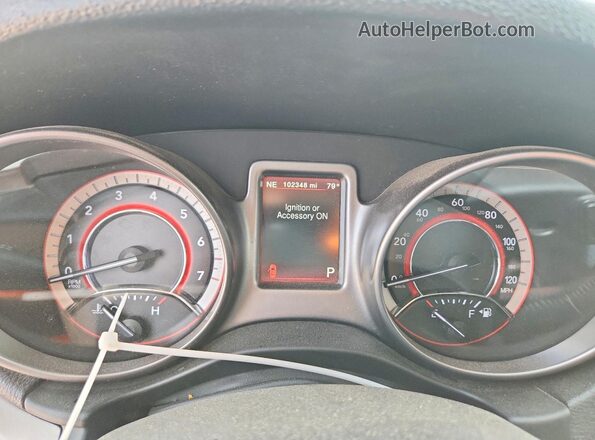 3C4PDCGB4KT681135 2019 DODGE JOURNEY Silver Սարքավորումների վահանակի տեսք