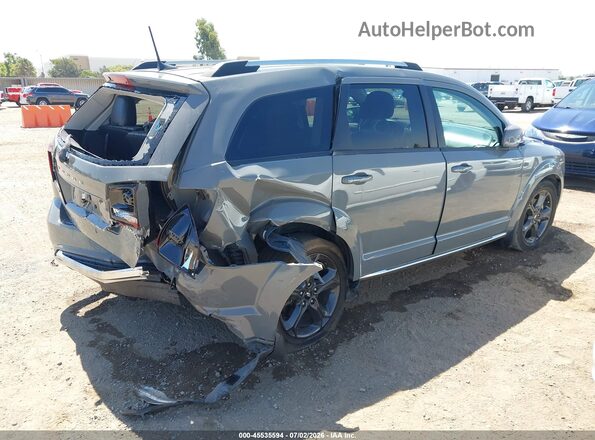 3C4PDCGB4KT751300 2019 DODGE JOURNEY Серый Задняя правая четверть