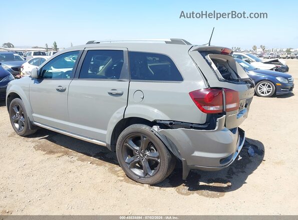 3C4PDCGB4KT751300 2019 DODGE JOURNEY Серый Задняя левая четверть