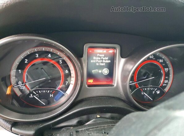 3C4PDCGB4LT272425 2020 DODGE JOURNEY Gray Вид щитка приладів