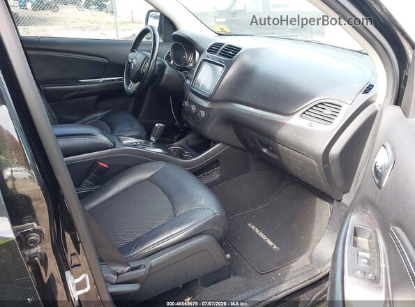 3C4PDCGB5GT213874 2016 DODGE JOURNEY Черный Вид салона спереди